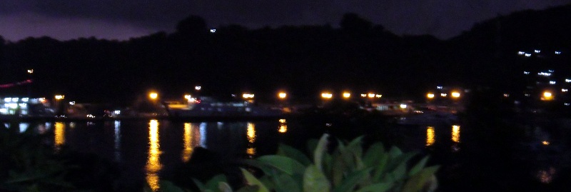 Padangbai bei Nacht