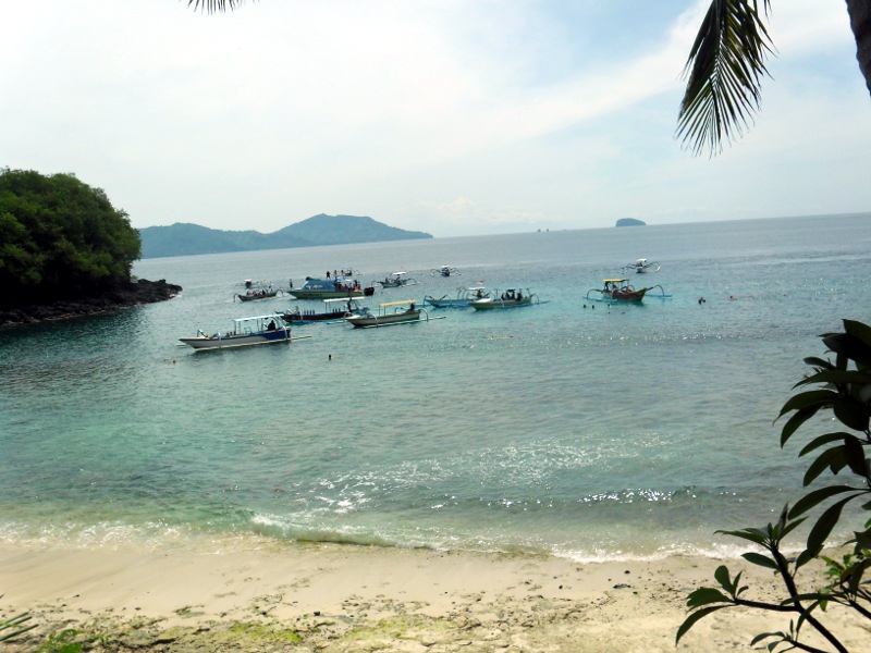 Padangbai, Blaue Lagune